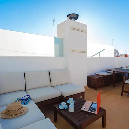 Atico & Jacuzzi Cruz By Cadiz4rentals * Кадіс