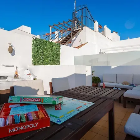 Apartman Atico & Jacuzzi Cruz By Cadiz4rentals *
