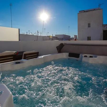 Atico & Jacuzzi Cruz By Cadiz4rentals * Кадіс